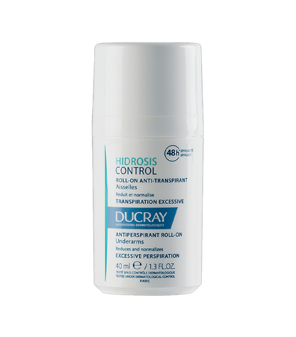 DUCRAY HIDROSIS CONTROL ROLL-ON ANTI-TRANSPIRANT AISSELLES 40ML