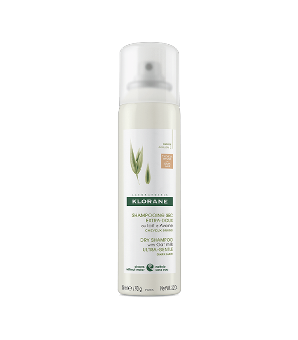 KLORANE Dry shampoo with Oat milk – Dark Hair 150 ml