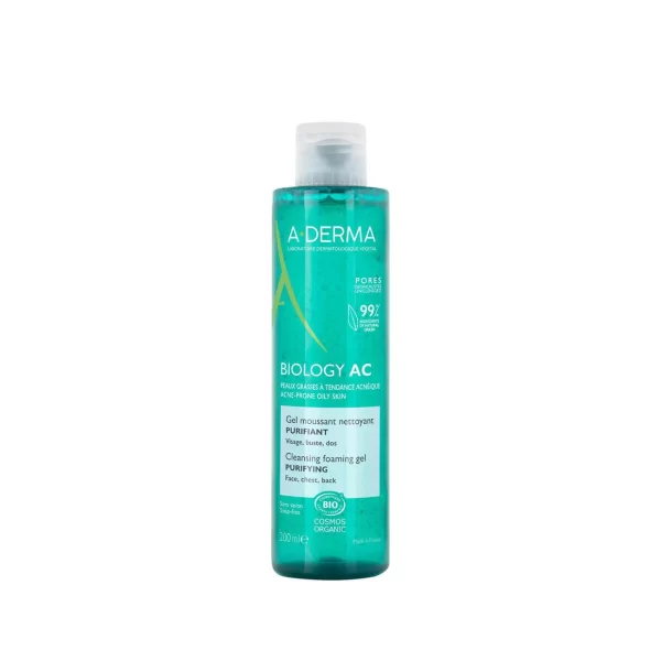 Aderma Phys-ac purifying foaming gel 200 ml