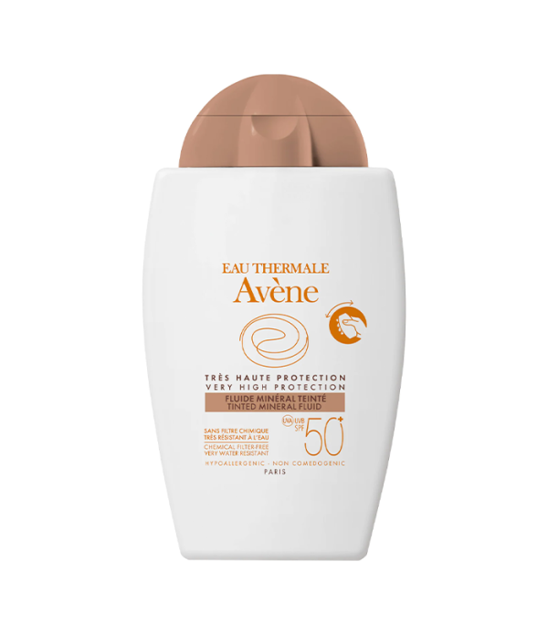 AVENE VERY HIGH PROTECTION FLUID MINERAL 50 TINTED 40ML