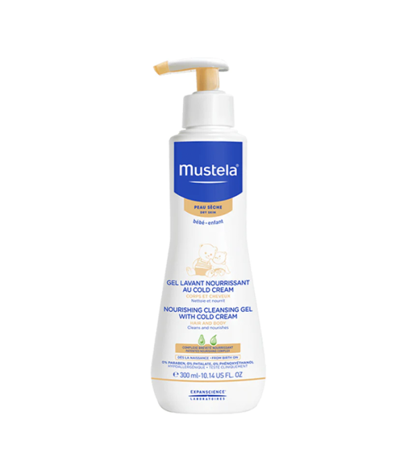 Mustela NOURISHING CLEANSING GEL WITH COLD CREAM 300ML