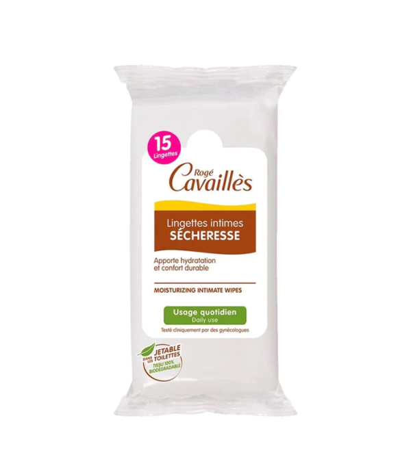 Rogé Cavaillès MOISTURIZING INTIMATE WIPES X15