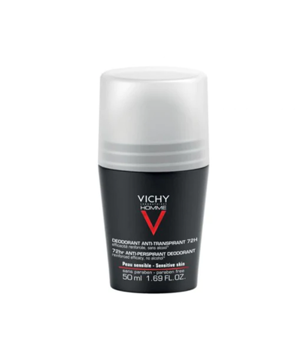 VICHY HOMME EXTREME CONTROL 72H ANTI-PERSPIRANT ROLL-ON DEODORANT