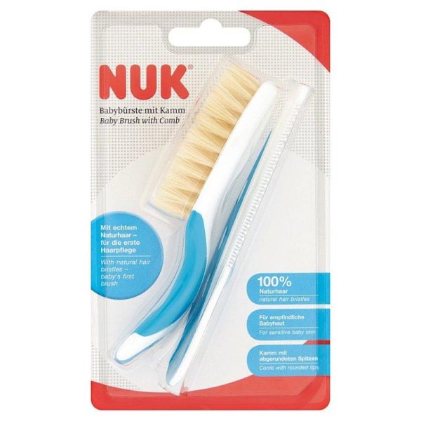 Nuk comb and brush set