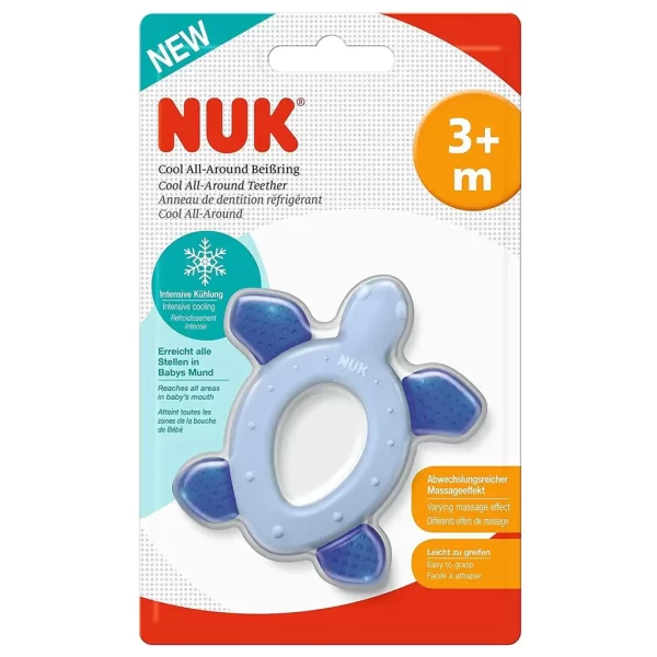 Nuk cool all around teether 3+M