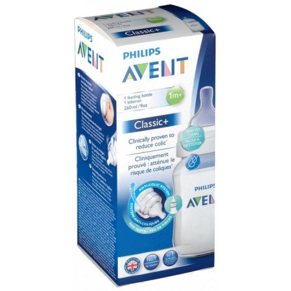 AVENT CLASSIC+ BOTTLE 3M+