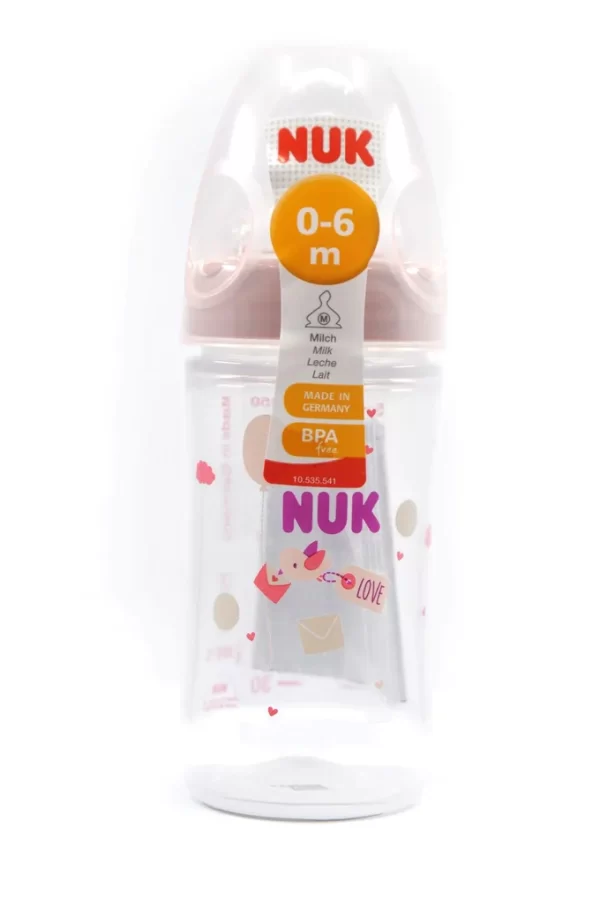 Nuk first choice bottle 0-6M 150ml no colic