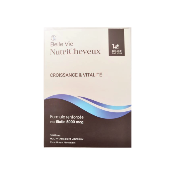 Belle Vie NutriCheveux Croissance & Vitalite – 30 Gelules