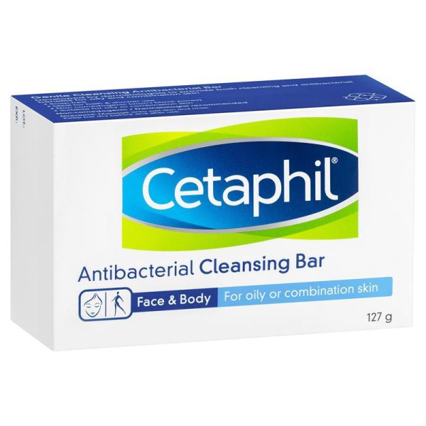 Cetaphil Gentle Cleansing Antibacterial Bar