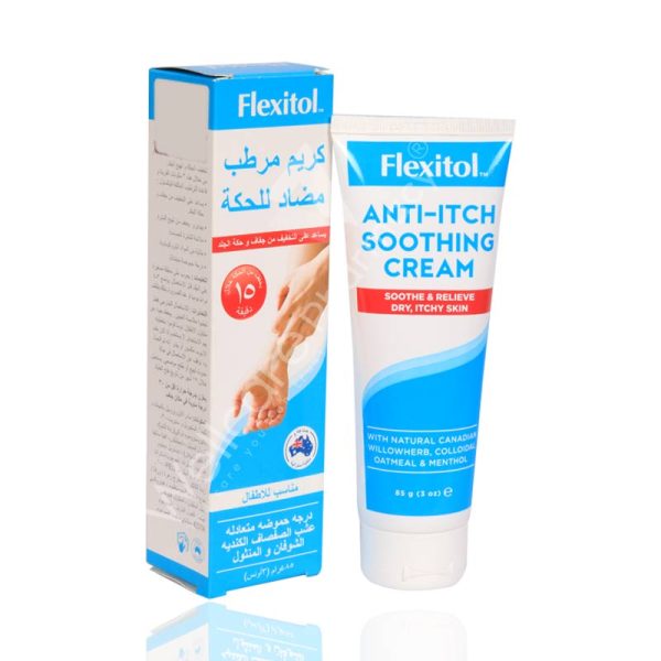 Flexitol Anti-Itch Soothing Cream 85g